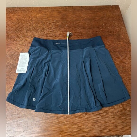 Lululemon Pace Rival Extra Long True Navy Skirt Size 12 NWT - Picture 5 of 6
